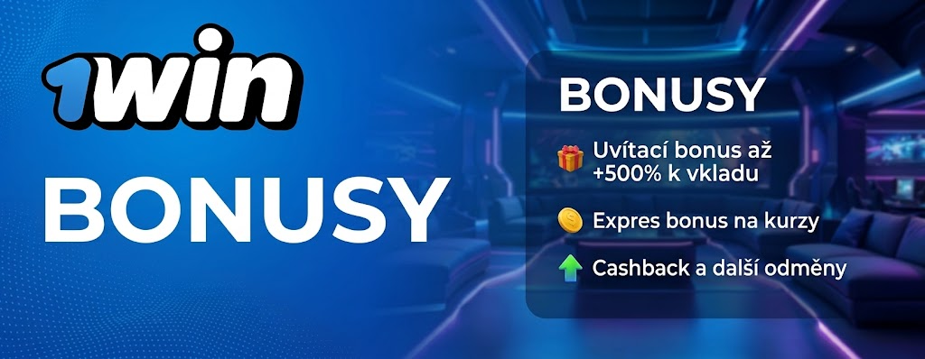 Bonusy 1win pro české hráče