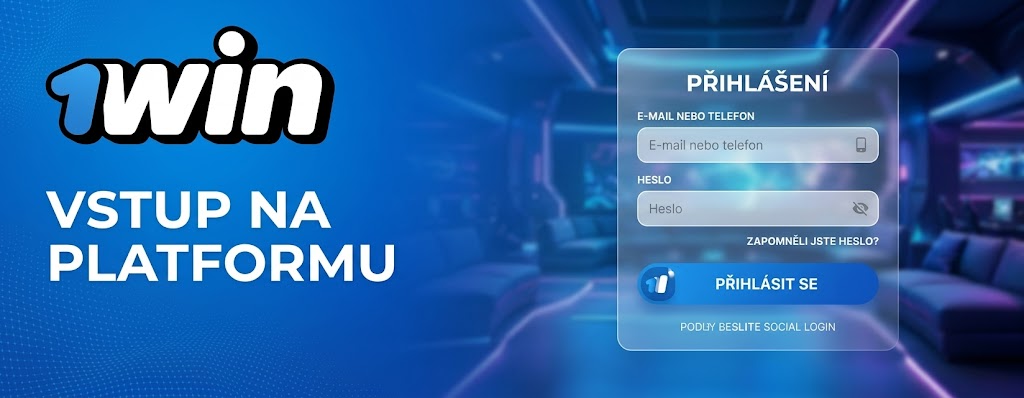 1win přihlášení do účtu